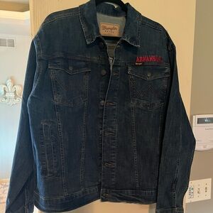 Arkansas Razorbacks Wrangler Denim Jacket